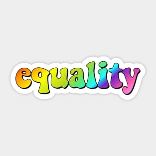 equality Sticker